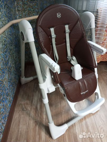 Стульчик шезлонг для кормления peanut