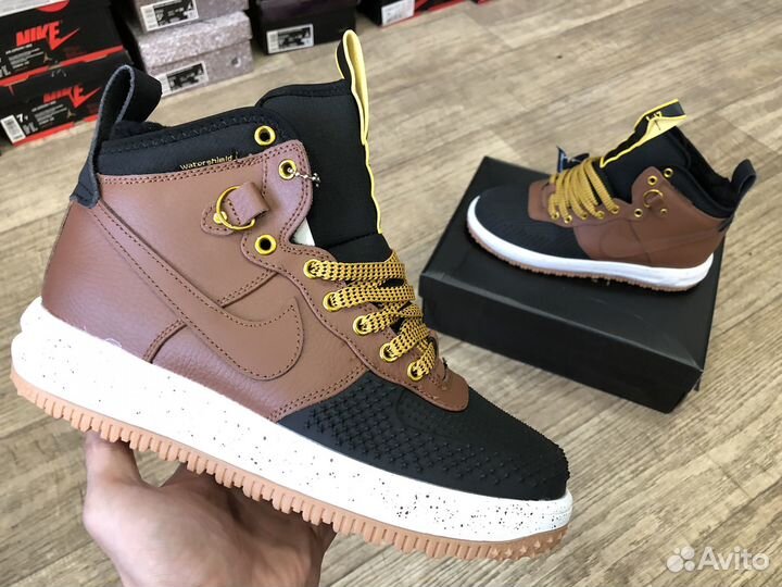 Кроссовки nike lunar force 1 duckboot люкс зимние