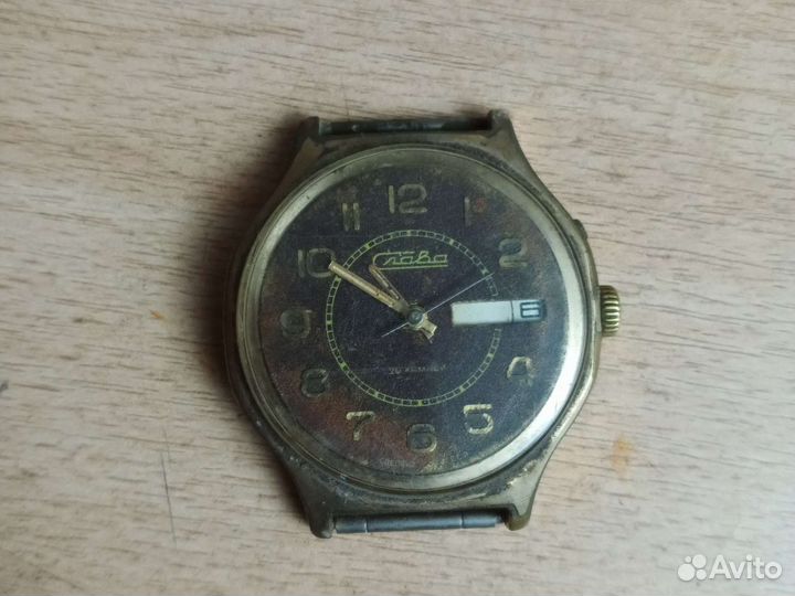 Часы Слава 26 камней СССР