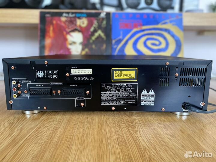 Pioneer cd cdv ld player CLD-700