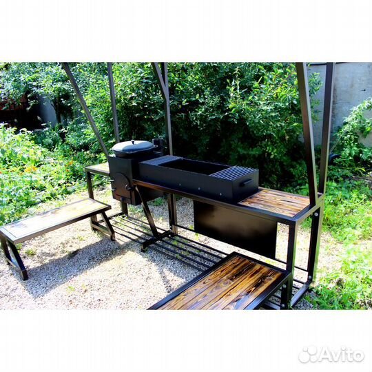 Мангал беседка