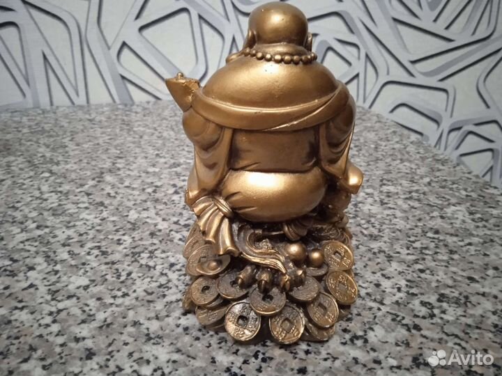 Статуэтка Будды на денежной лягушке