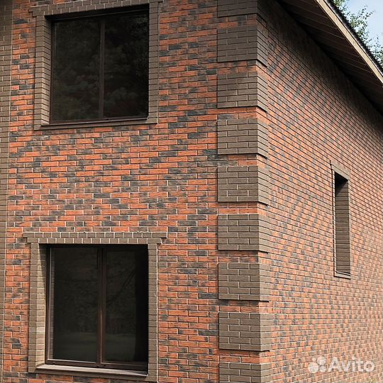 Лицевой кирпич Mercury Strong керма