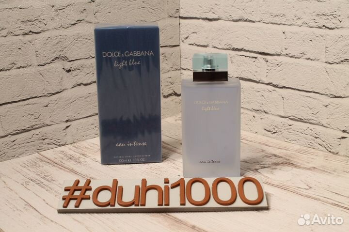 Парфюмерная вода Light Blue Eau Intense Женская