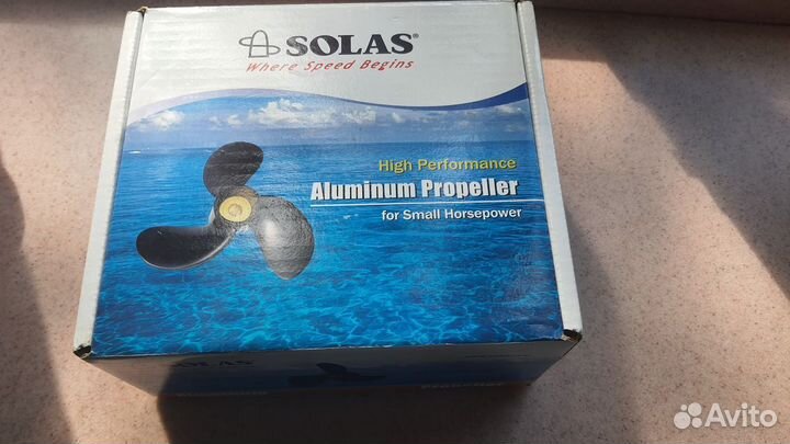 Продам гребной винт 3x8.5x9, Solas, 7шлицев