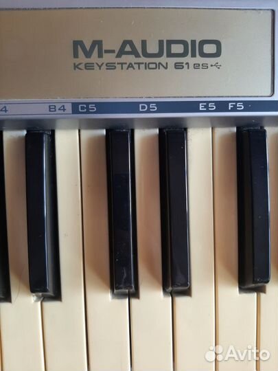 Midi клавиатура m audio keystation 61 es