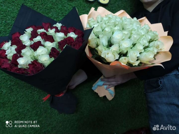 Цветы 51 Роза, букет