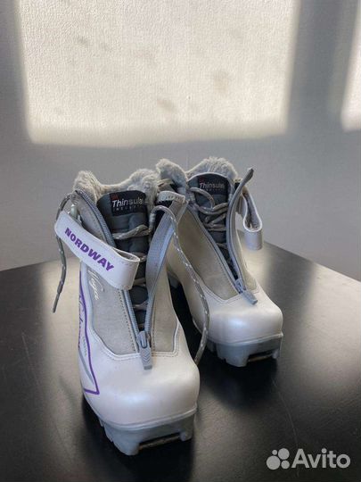 Лыжи беговые с ботинками