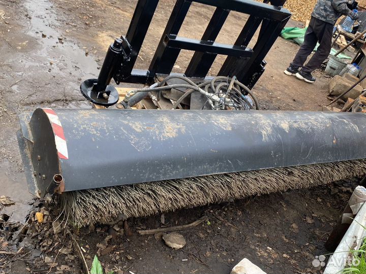 Щетка гидравлическая комунальная jcb,мтз,Terex