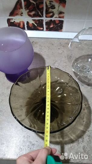 Ваза рюмка на ножке