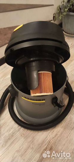 Профессиональный пылесос karcher NT 27/1