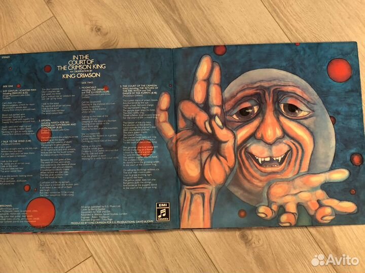 Lp King Crimson In The Court Of The Crimson King