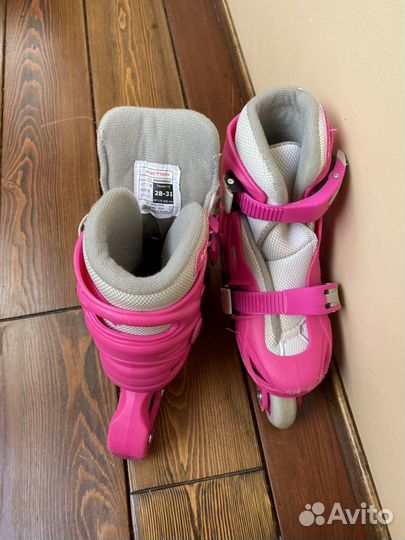 Роликовые коньки детские раздвижные 28-31р