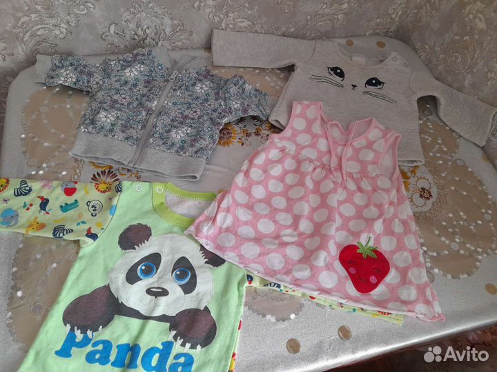 Детские вещи пакетом для девочек