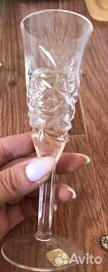 Фужеры хрустальные