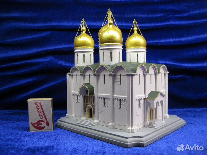 Макет церкви Успенский собор Кремля