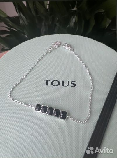 Tous браслет мишка новый