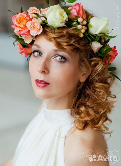 Свадебный букет невесте, бутоньерка, браслет