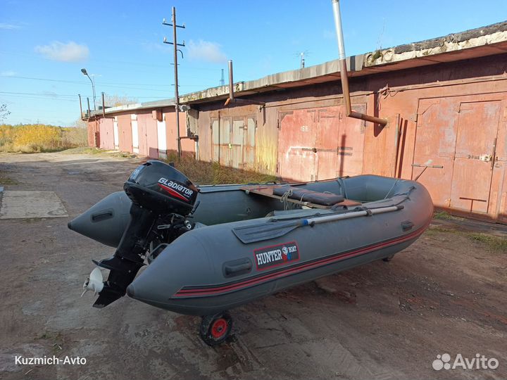 Хантер 360А нднд + Gladiator 9.9