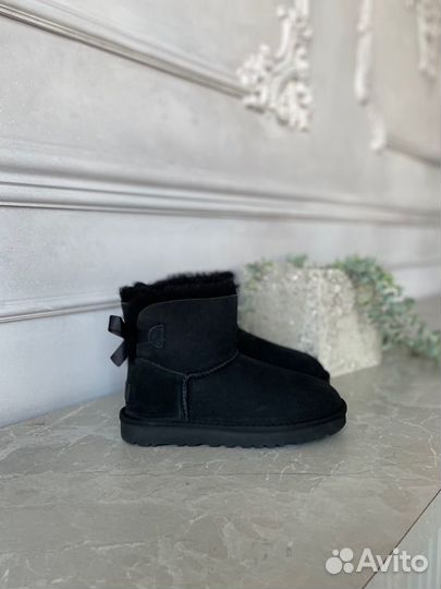 Женские женские угги Ugg Mini Bailey Bow оригинал