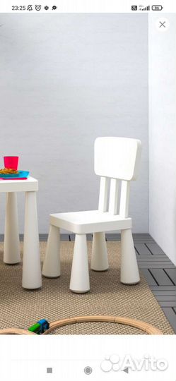 Детский стул IKEA маммут