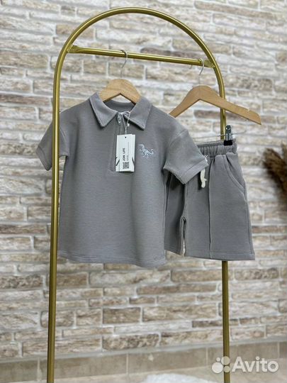 Костюм вафельный новый zara