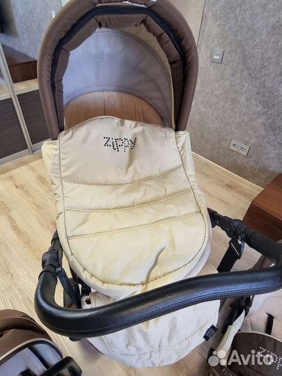 Коляска 3 в 1 zippy tutis сост новой