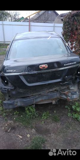 Крышка багажника Джили м гранд ес7