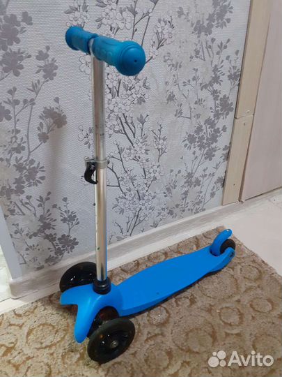 Самокат трехколесный детский бу