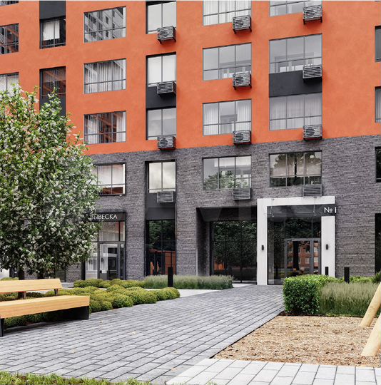 2-к. квартира, 70,9 м², 7/22 эт.