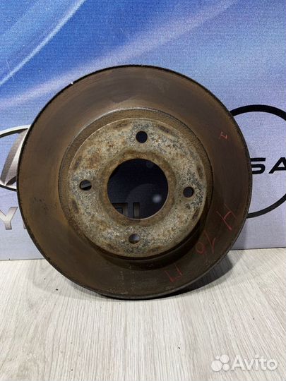 Тормозной диск перед nissan almera N16