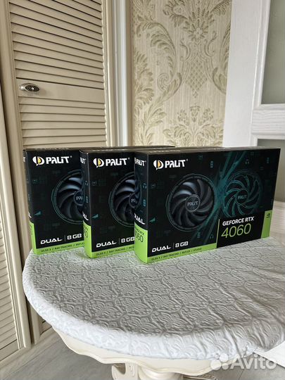 Видеокарта palit nvidia geforce rtx 4060 dual