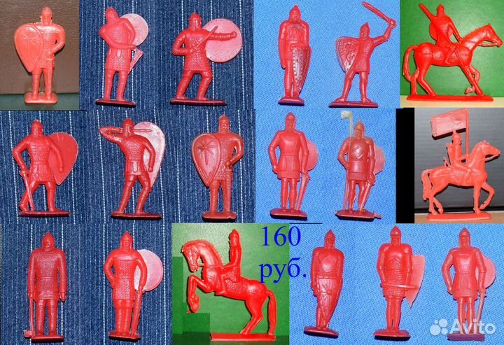 Солдатики СССР - Будёновцы наборы и поштучно