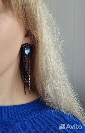 Серьги ручной работы