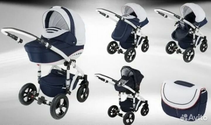 Коляска 3 в 1 bebe mobile toscana