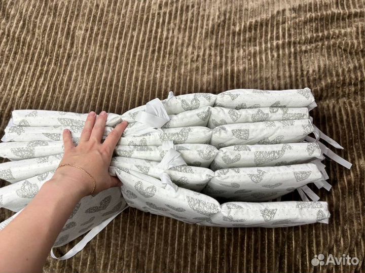 Бортики в детскую кроватку