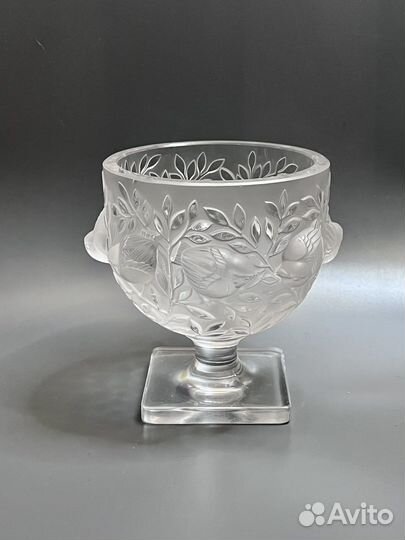 Хрустальная Ваза Lalique Elisabeth 1961г