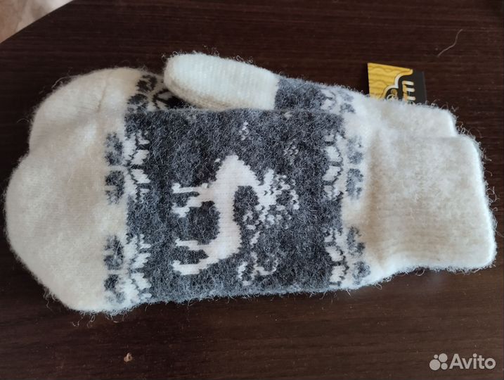 Варежки зимние женские новые