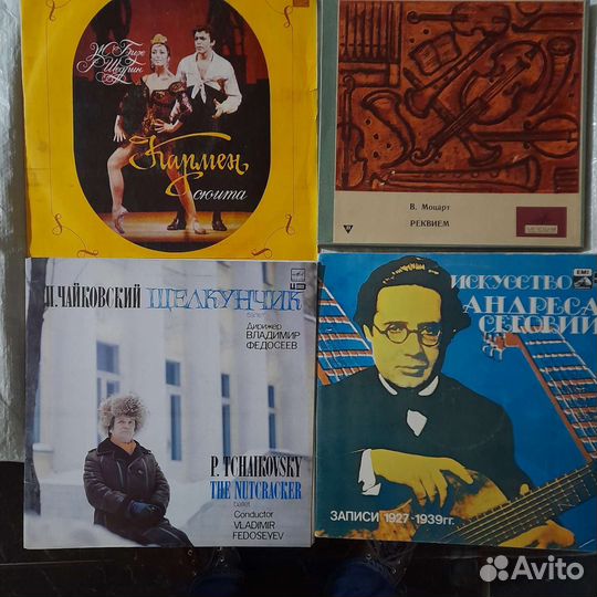 Пластинки классика поэзия