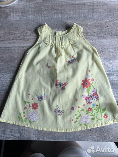 Платье для девочки 74 80