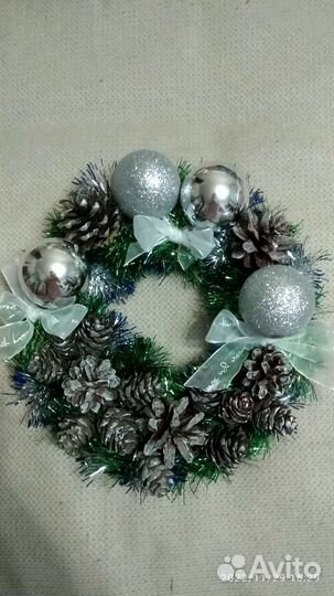 Новогодний рождественский венок