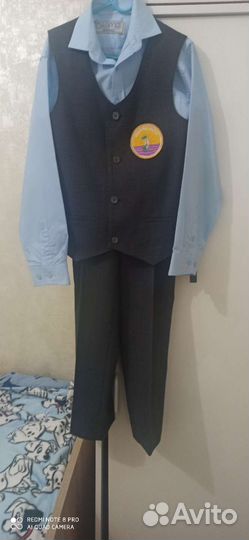 Школьный костюм для мальчика 134