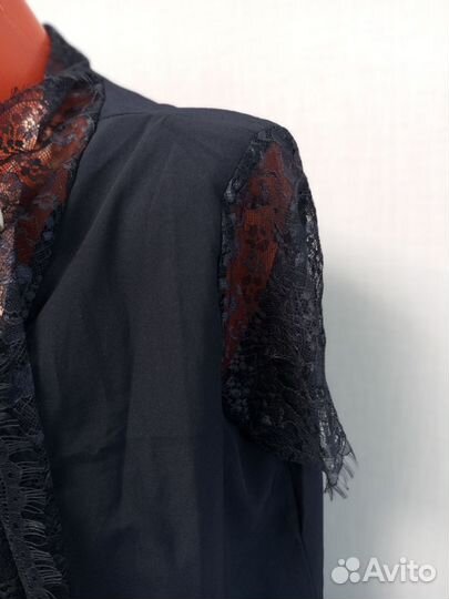 Комплект сорочка и накидка новый 44 размер