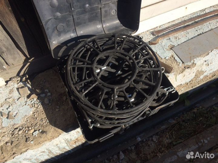 Цепи на колёса, резиновые, не пользовались