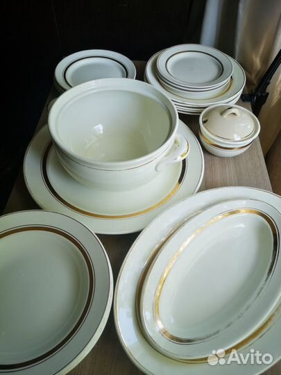 Столовый сервиз Конаковского фаянсов. завода СССР
