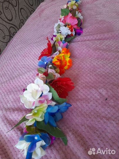 Лиана (герлянда) из цветов искусственных