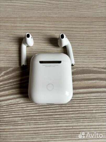 Беспроводные наушники apple air pods 2