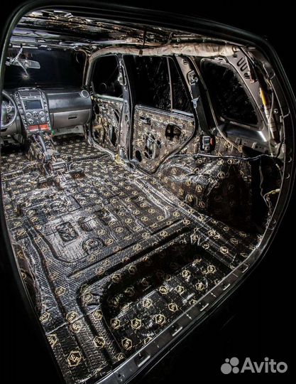 Шумоизоляция салона и Бронирование плёнкой