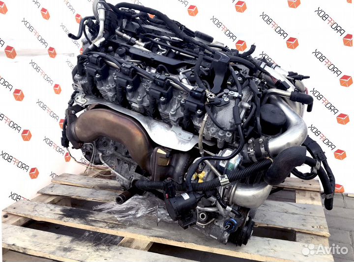 Двигатель Мерседес 4.7 би-турбо мл, гл, 222
