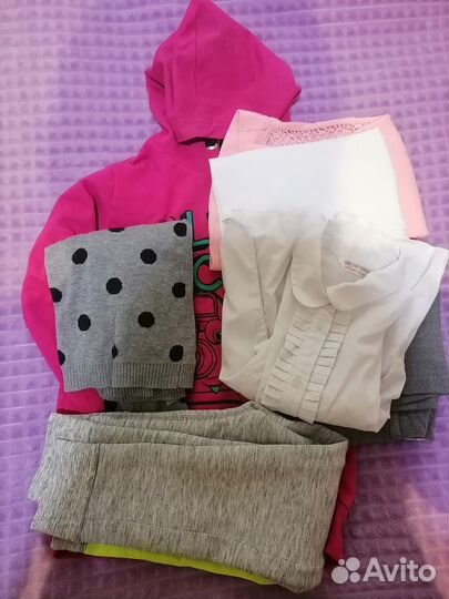 Вещи пакетом на девочку